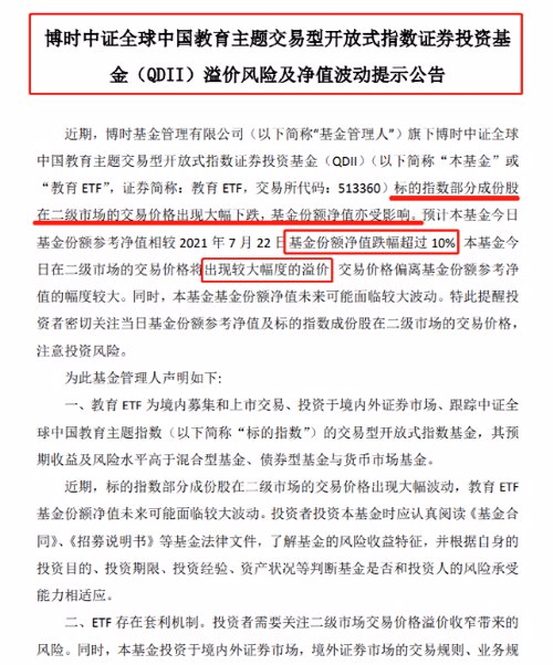 刚刚公布 单日暴跌24 59 史上最惨 Etf来了 成立不足2月 巨亏40 中国基金报